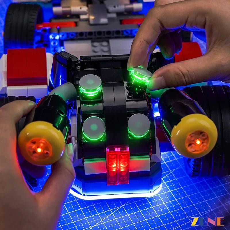 Light Kit for Mario & Standard Kart #72037 Led Light Kit for LEGO ZENE20 ZENE