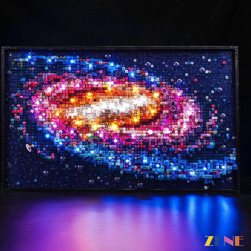 Light Kit for Milky Way Galaxy #31212 Led Light Kit for LEGO ZENE20 ZENE