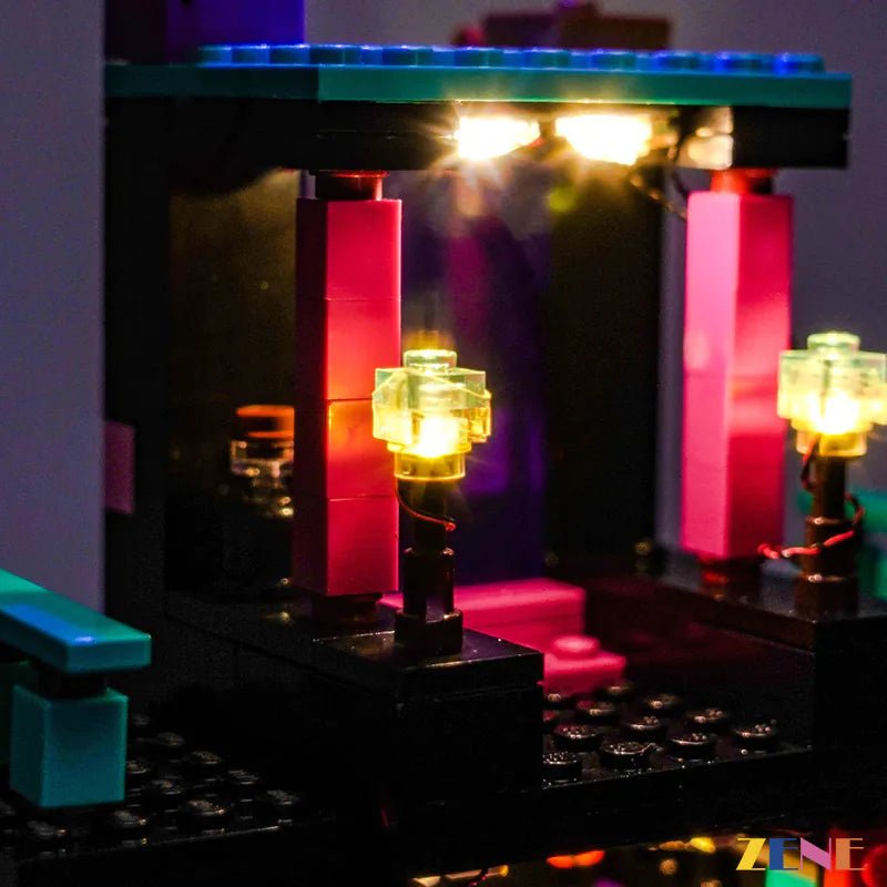 Light Kit for Minecraft® Enderman Tower #21279 Led Light Kit for LEGO ZENE20 ZENE