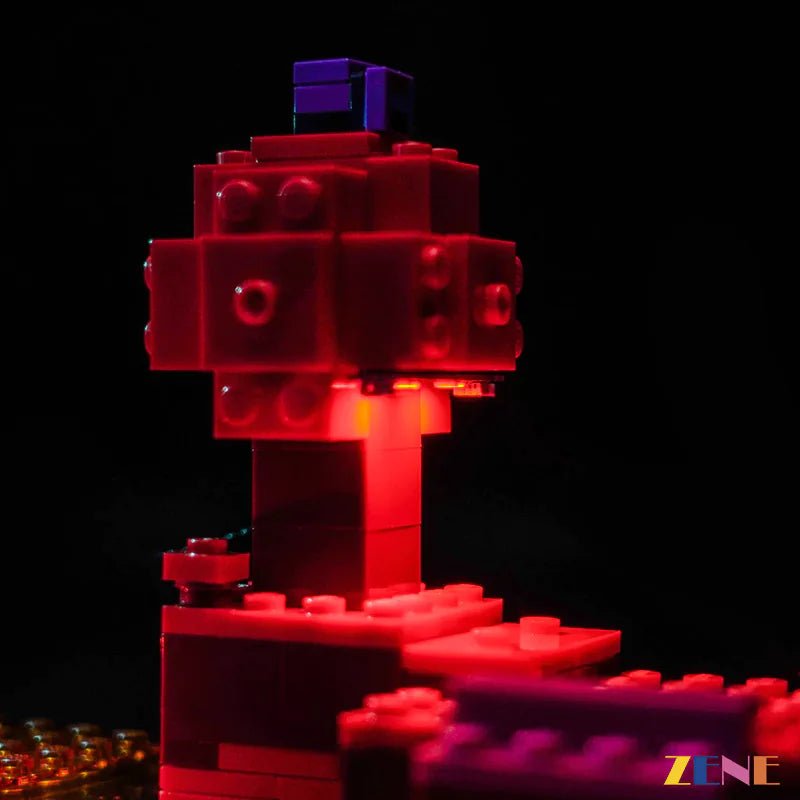 Light Kit for Minecraft® Enderman Tower #21279 Led Light Kit for LEGO ZENE20 ZENE