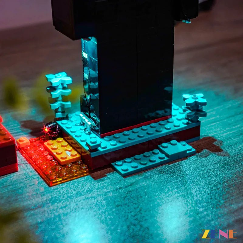 Light Kit for Minecraft® Enderman Tower #21279 Led Light Kit for LEGO ZENE20 ZENE
