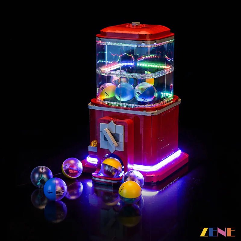 Light Kit for Minifigure Vending Machine #21358 (Multi Color) Led Light Kit for LEGO ZENE20 ZENE