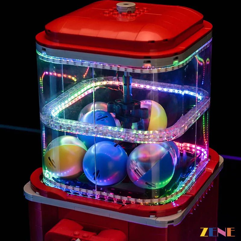 Light Kit for Minifigure Vending Machine #21358 (Multi Color) Led Light Kit for LEGO ZENE20 ZENE