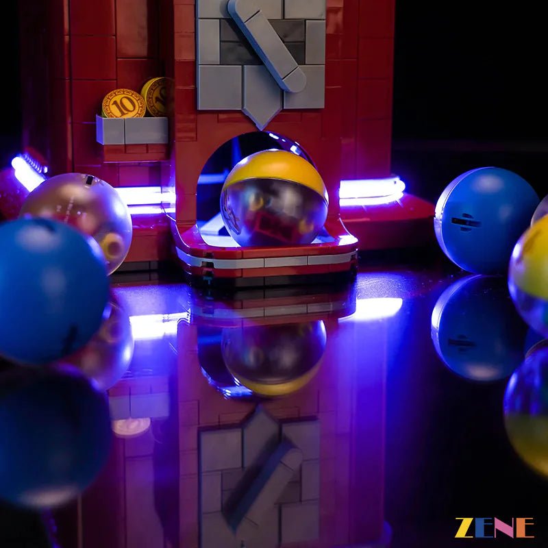 Light Kit for Minifigure Vending Machine #21358 (Multi Color) Led Light Kit for LEGO ZENE20 ZENE