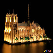 Light Kit for Notre Dame de Paris #21061 Led Light Kit for LEGO ZENE20 ZENE