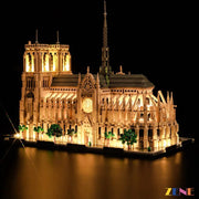 Light Kit for Notre Dame de Paris #21061 Led Light Kit for LEGO ZENE20 ZENE