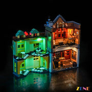 Light Kit for Quality Quidditch Supplies & Ice Cream Parlour #76452 Led Light Kit for LEGO ZENE20 ZENE