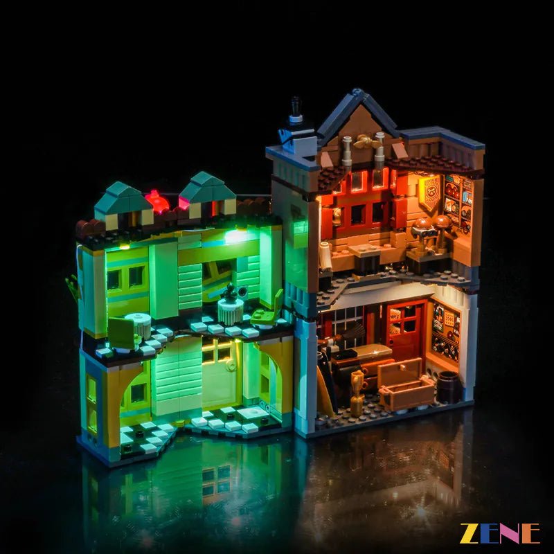 Light Kit for Quality Quidditch Supplies & Ice Cream Parlour #76452 Led Light Kit for LEGO ZENE20 ZENE