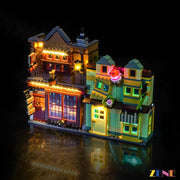Light Kit for Quality Quidditch Supplies & Ice Cream Parlour #76452 Led Light Kit for LEGO ZENE20 ZENE