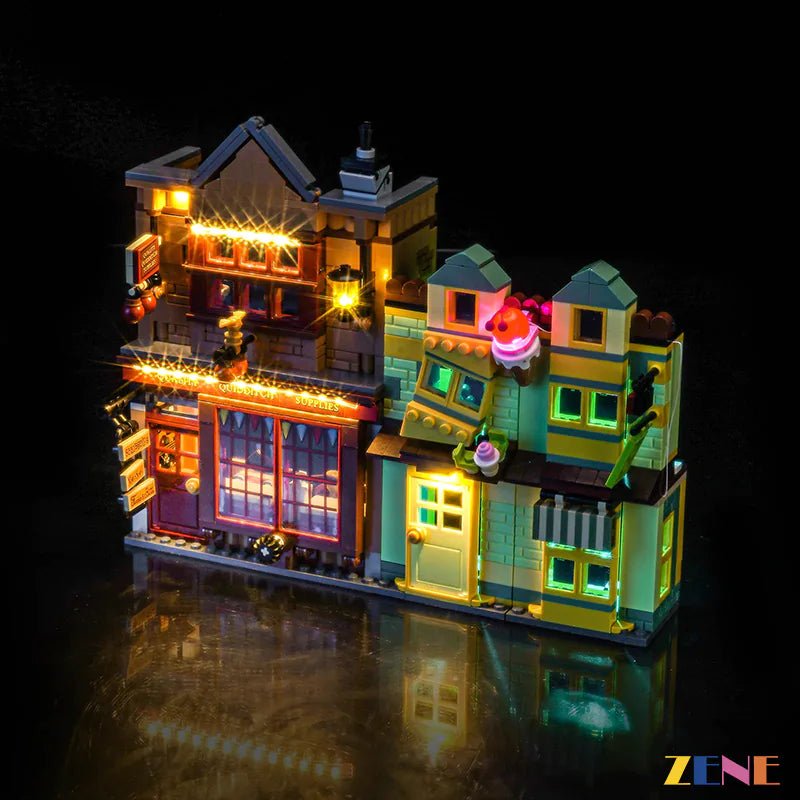 Light Kit for Quality Quidditch Supplies & Ice Cream Parlour #76452 Led Light Kit for LEGO ZENE20 ZENE