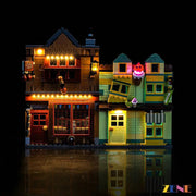 Light Kit for Quality Quidditch Supplies & Ice Cream Parlour #76452 Led Light Kit for LEGO ZENE20 ZENE