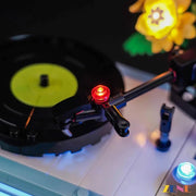 Light Kit for Record Player with Flowers #31172 Led Light Kit for LEGO ZENE20 ZENE