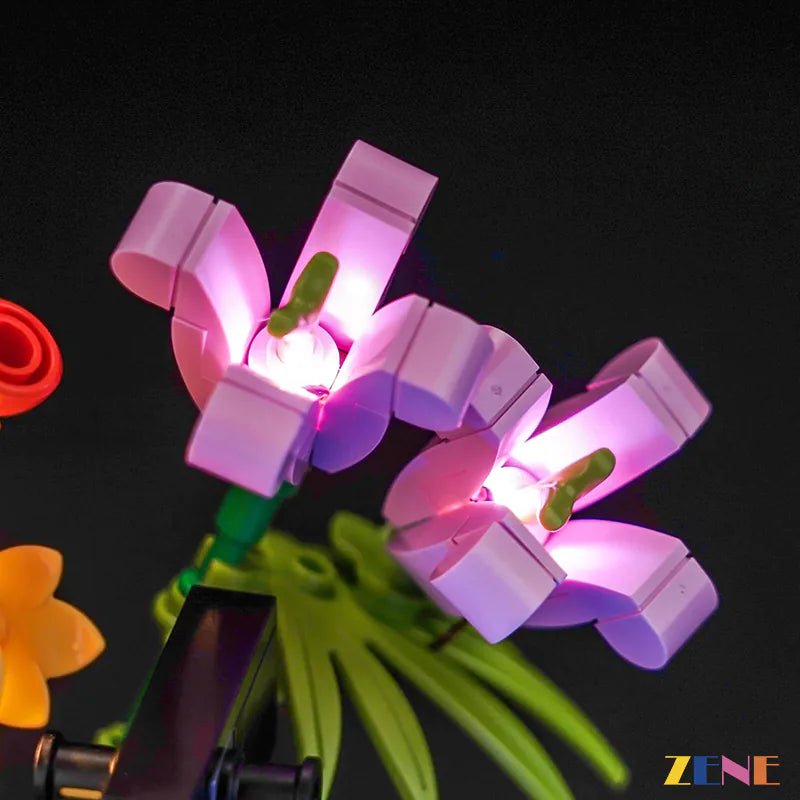Light Kit for Record Player with Flowers #31172 Led Light Kit for LEGO ZENE20 ZENE
