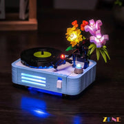 Light Kit for Record Player with Flowers #31172 Led Light Kit for LEGO ZENE20 ZENE