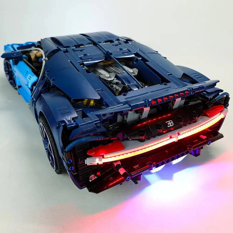 Light Kit for Technic™ Bugatti Chiron #42083 (Ver.2) Led Light Kit for Lego ZENE