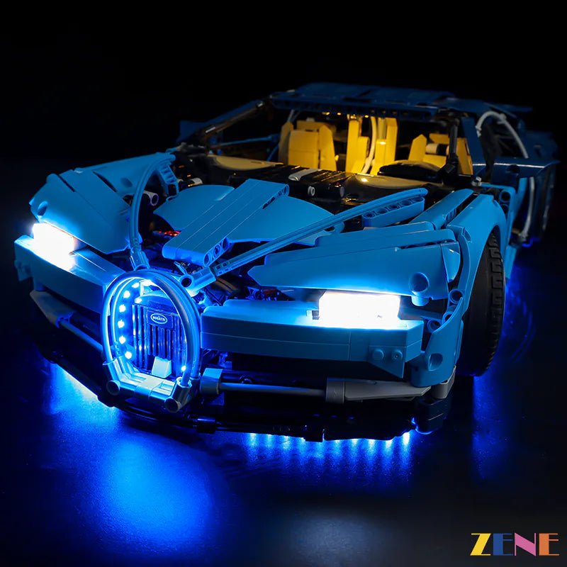 Light Kit for Technic™ Bugatti Chiron #42083 Led Light Kit for Lego ZENE