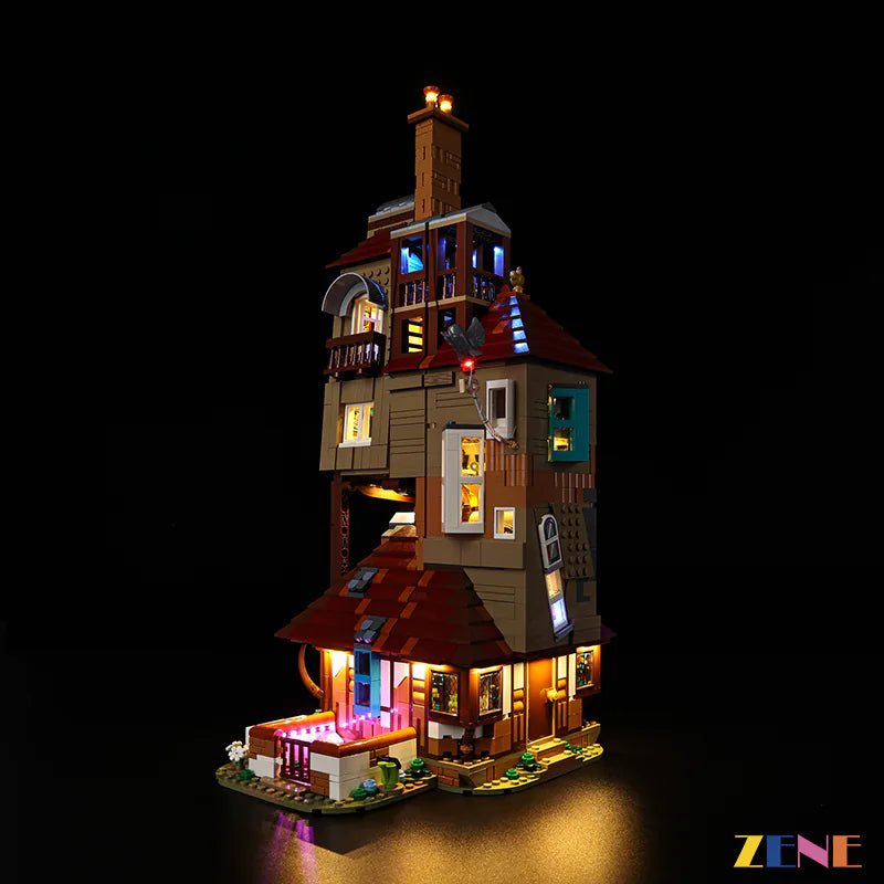 Light Kit for The Burrow #76437 (Ver2) Led Light Kit for LEGO ZENE20 ZENE