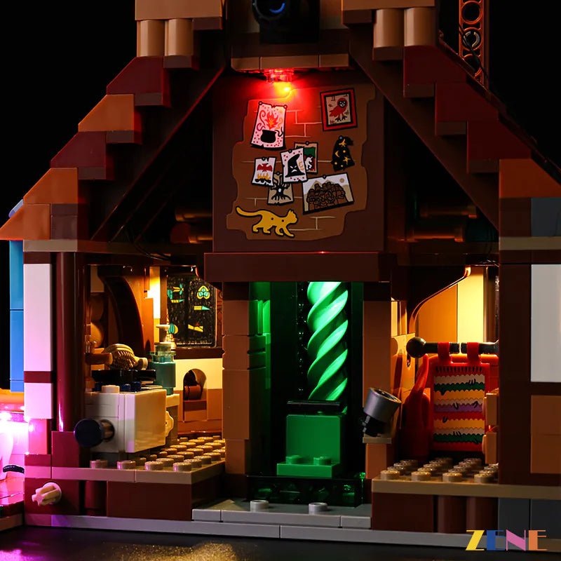 Light Kit for The Burrow #76437 (Ver2) Led Light Kit for LEGO ZENE20 ZENE