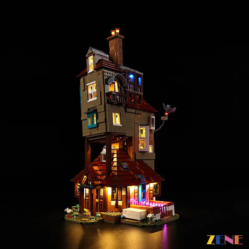 Light Kit for The Burrow #76437 (Ver2) Led Light Kit for LEGO ZENE20 ZENE