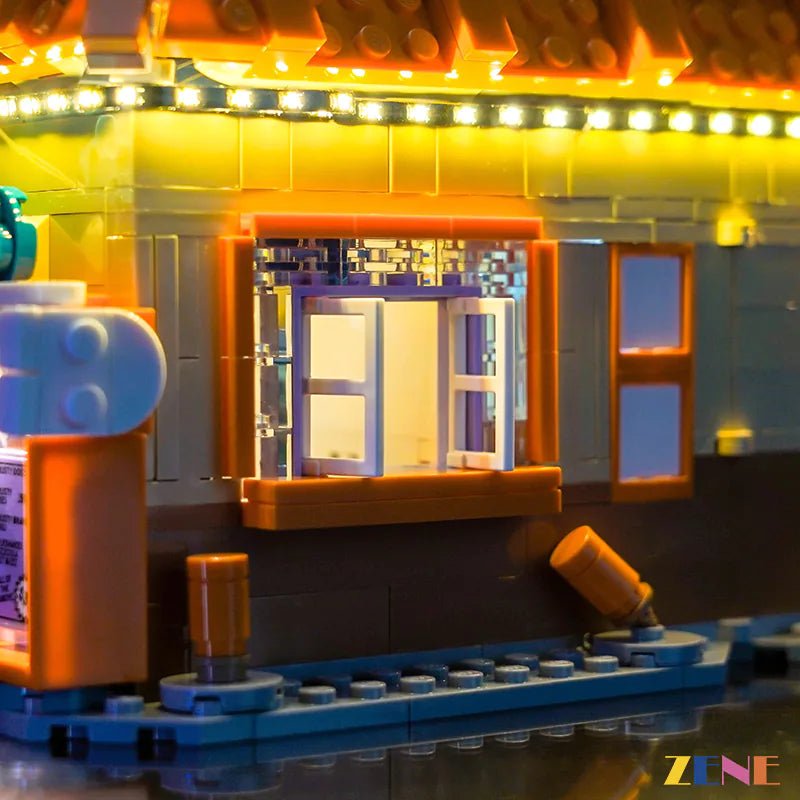 Light Kit for The Krusty Burger Simpsons #10352 Led Light Kit for LEGO ZENE20 ZENE