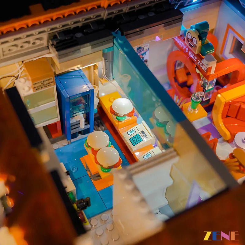 Light Kit for The Krusty Burger Simpsons #10352 Led Light Kit for LEGO ZENE20 ZENE