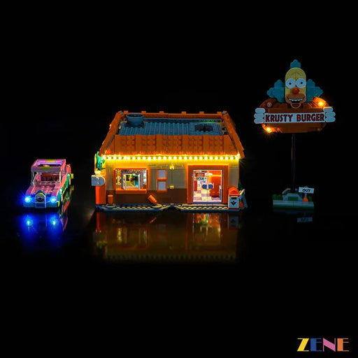 Light Kit for The Krusty Burger Simpsons #10352 Led Light Kit for LEGO ZENE20 ZENE