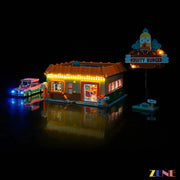 Light Kit for The Krusty Burger Simpsons #10352 Led Light Kit for LEGO ZENE20 ZENE