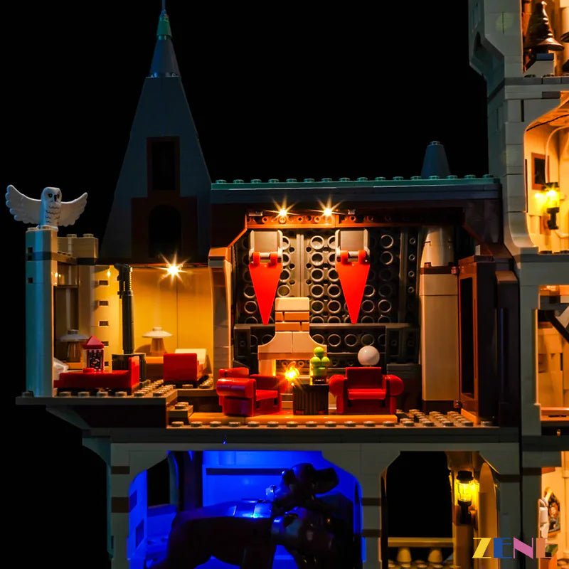 Light Kit for The Main Tower Hogwarts Castle #76454 Led Light Kit for LEGO ZENE20 ZENE
