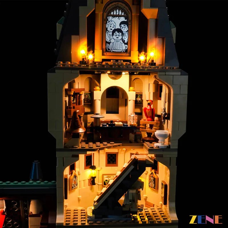 Light Kit for The Main Tower Hogwarts Castle #76454 Led Light Kit for LEGO ZENE20 ZENE