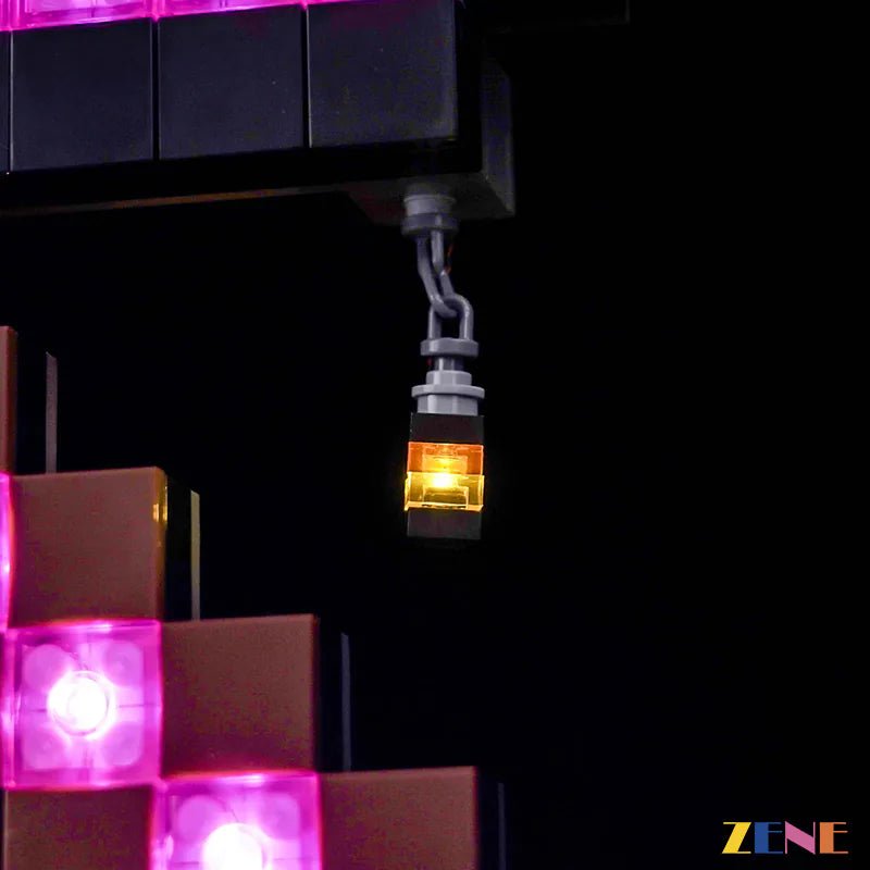 Light Kit for The Pickaxe Mine #21277 Led Light Kit for LEGO ZENE20 ZENE