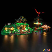 Light Kit for The Shire: The Lord of the Rings #10354 Led Light Kit for LEGO ZENE20 ZENE