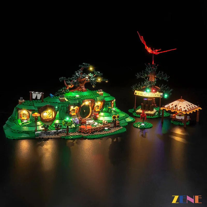 Light Kit for The Shire: The Lord of the Rings #10354 Led Light Kit for LEGO ZENE20 ZENE