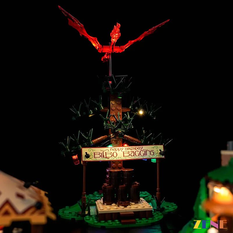 Light Kit for The Shire: The Lord of the Rings #10354 Led Light Kit for LEGO ZENE20 ZENE