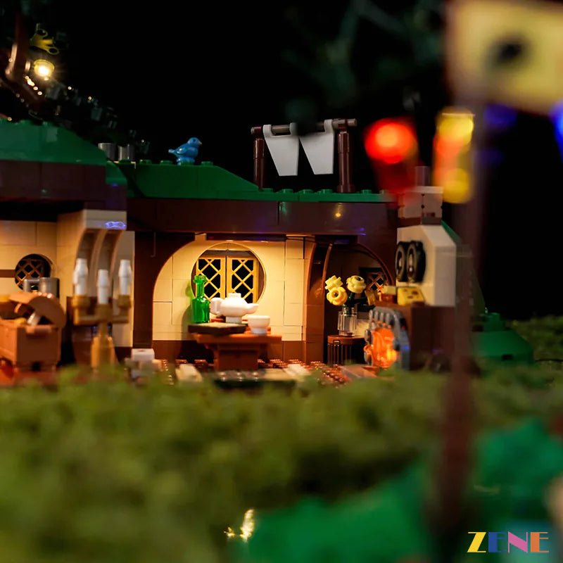 Light Kit for The Shire: The Lord of the Rings #10354 Led Light Kit for LEGO ZENE20 ZENE