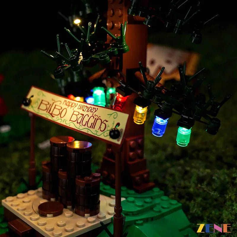 Light Kit for The Shire: The Lord of the Rings #10354 Led Light Kit for LEGO ZENE20 ZENE