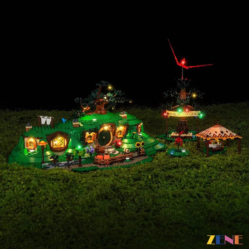Light Kit for The Shire: The Lord of the Rings #10354 Led Light Kit for LEGO ZENE20 ZENE