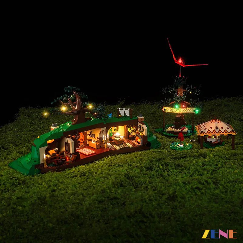 Light Kit for The Shire: The Lord of the Rings #10354 Led Light Kit for LEGO ZENE20 ZENE