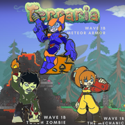 Terraria Wave1B 3-Pin Pack + FREE STICKERS + save on shipping! Skyland Arts