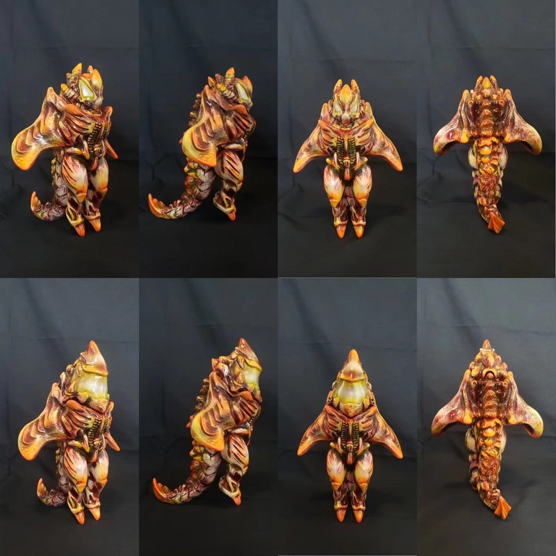 Manta X Flourescent Coral Edition Vinyl Art Toy PlayoffHK