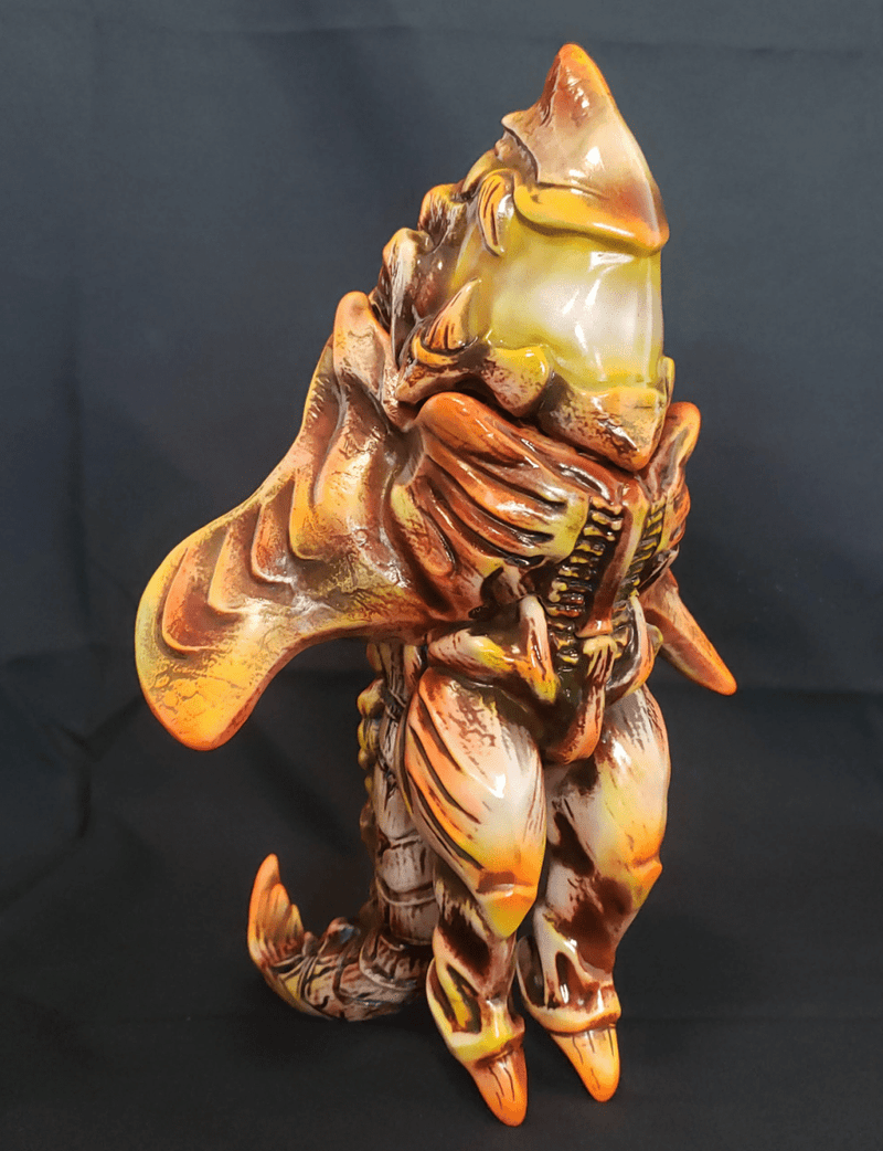 Manta X Flourescent Coral Edition Vinyl Art Toy PlayoffHK