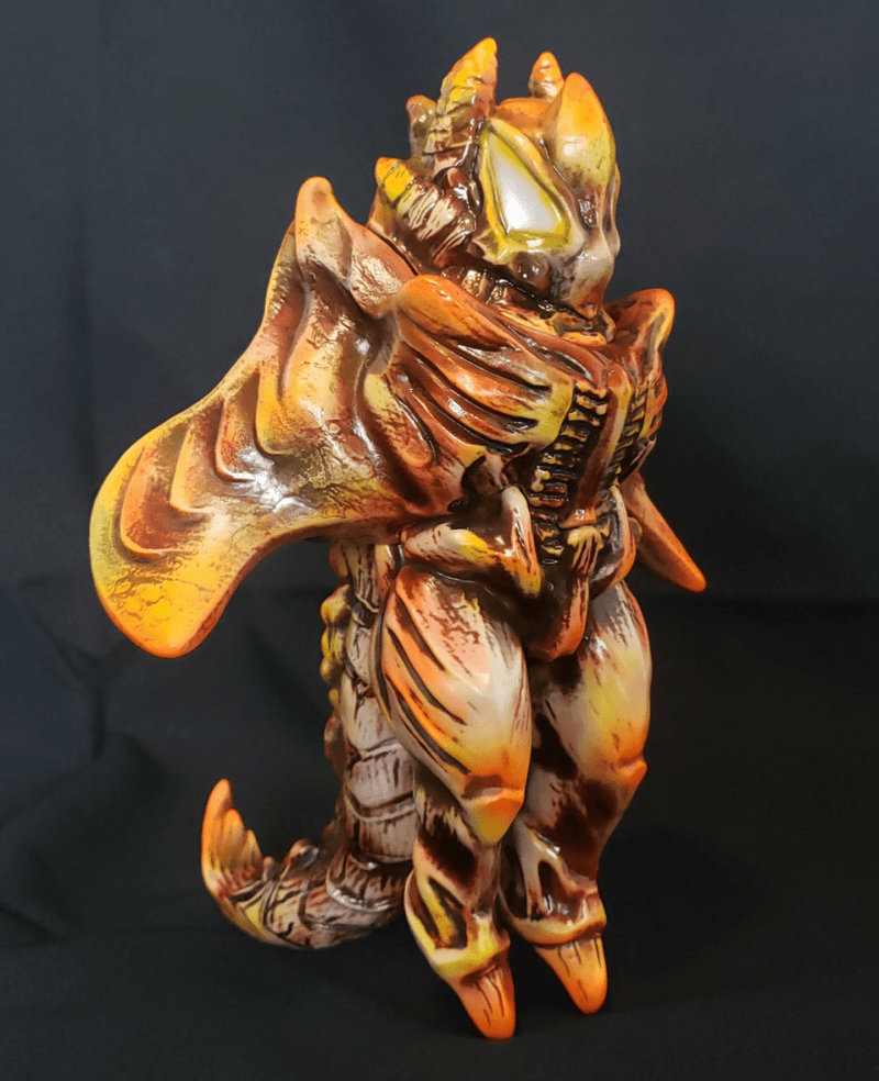 Manta X Flourescent Coral Edition Vinyl Art Toy PlayoffHK