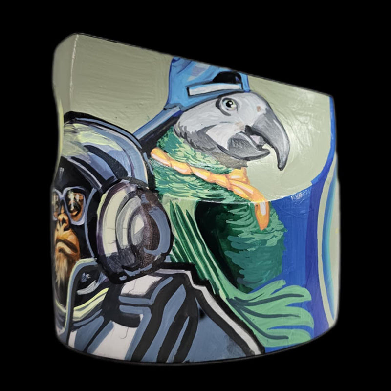 The Random Inner Beast custom Skinny Cap by Marthalicia Matarrita Custom Tenacious Toys