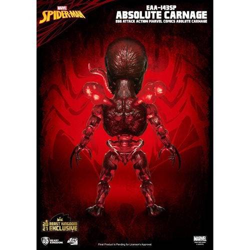 Marvel Comics Absolute Carnage EAA-143SP Beast Kingdom Summer Exclusive Action Figure Action & Toy Figures ToyShnip