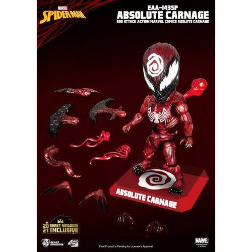 Marvel Comics Absolute Carnage EAA-143SP Beast Kingdom Summer Exclusive Action Figure Action & Toy Figures ToyShnip