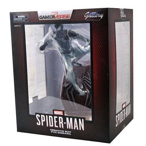 Marvel Gallery Spider-Man Video Game Negative Suit - SDCC 2020 Previews Exclusive Toys & Games ToyShnip