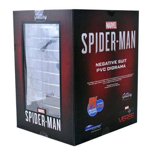 Marvel Gallery Spider-Man Video Game Negative Suit - SDCC 2020 Previews Exclusive Toys & Games ToyShnip