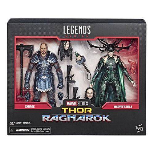 Marvel Legends 80th Anniversary Skurge and Hela 6-Inch Action Figures Toys & Games ToyShnip