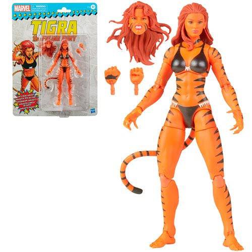 Marvel Legends Avengers Tigra 6-inch Action Figure Action & Toy Figures ToyShnip