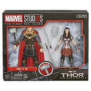 Marvel Legends Cinematic Universe 10th Anniversary Thor and Sif 6-Inch Action Figure Toys & Games ToyShnip