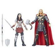 Marvel Legends Cinematic Universe 10th Anniversary Thor and Sif 6-Inch Action Figure Toys & Games ToyShnip